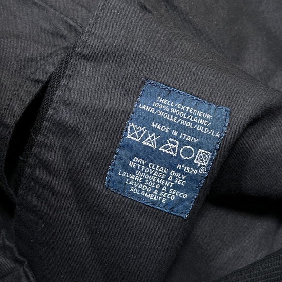 Polo Ralph Lauren Thick Twill Wool Suede Leather Riding Pants Mens 34 - Picture 11 of 12